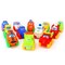 Big Mo's Toys Baby Cars - Soft Rubber Toy Vehicles for Babies and Toddlers - 12 Pieces